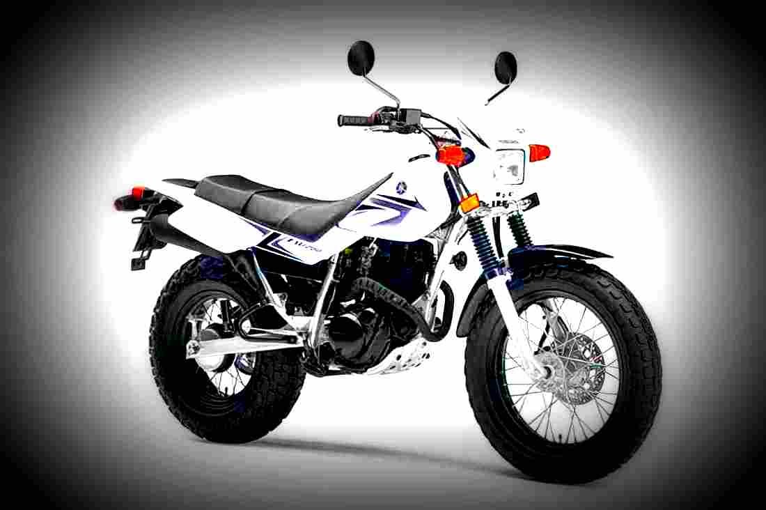 Yamaha TW 200 2002 2 motorbike A4 Photo Print