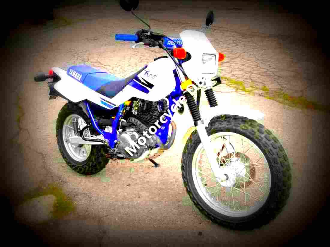 Yamaha TW 200 2002 3 motorbike A4 Photo Print
