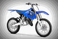 Yamaha TZ 125 2002 1 motorbike A4 Photo Print