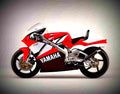 Yamaha TZ 250 2002 1 motorbike A4 Photo Print