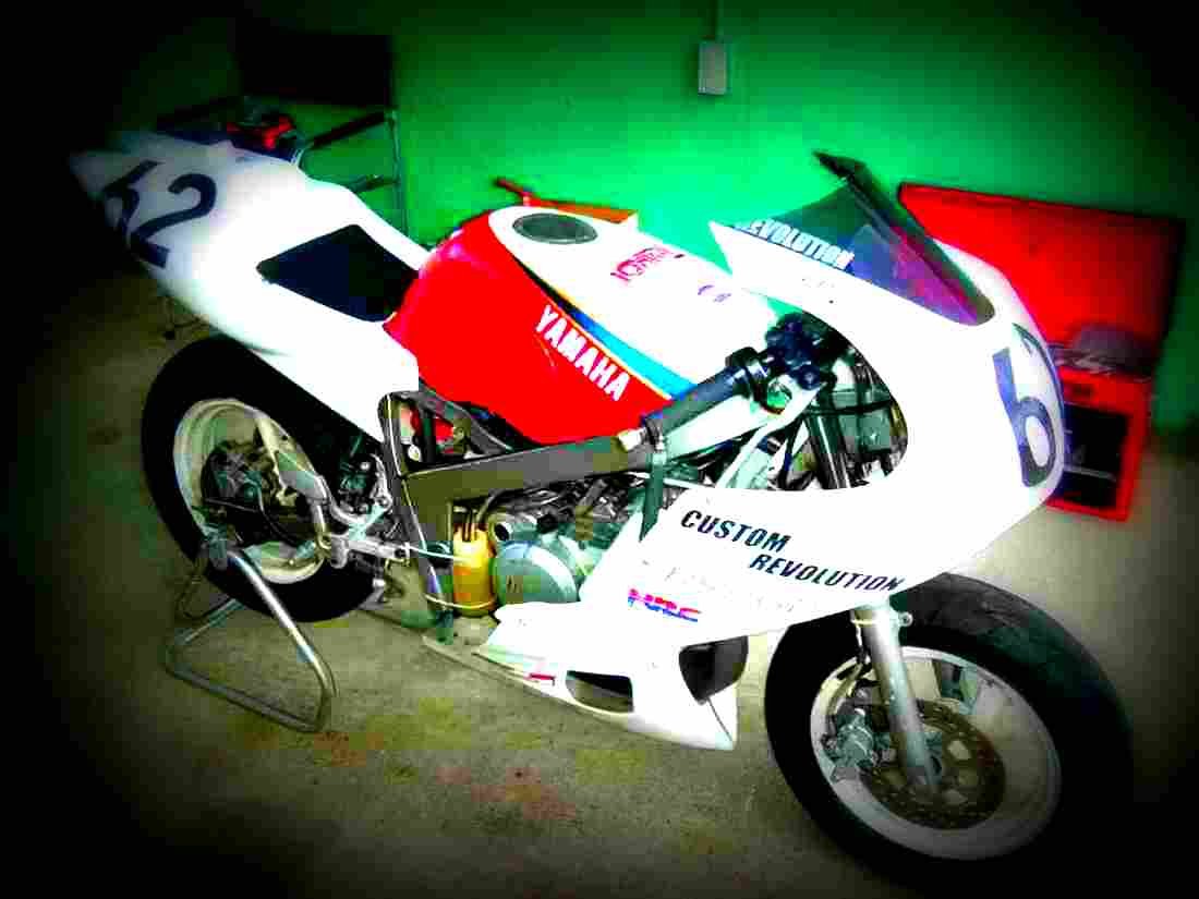 Yamaha TZM 50 R TZM 50 R 5 motorbike A4 Photo Print