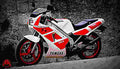 Yamaha TZR 250 1989 1 motorbike A4 Photo Print