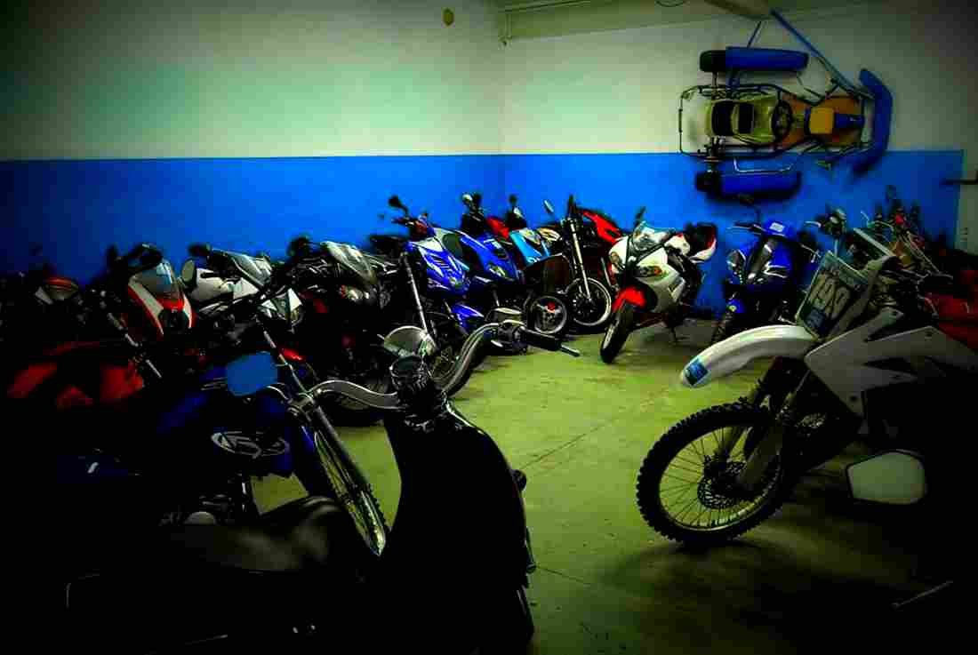 Yamaha TZR 50 2003 4 motorbike A4 Photo Print