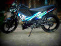 Yamaha Tiara 125 125cc 1 motorbike A4 Photo Print
