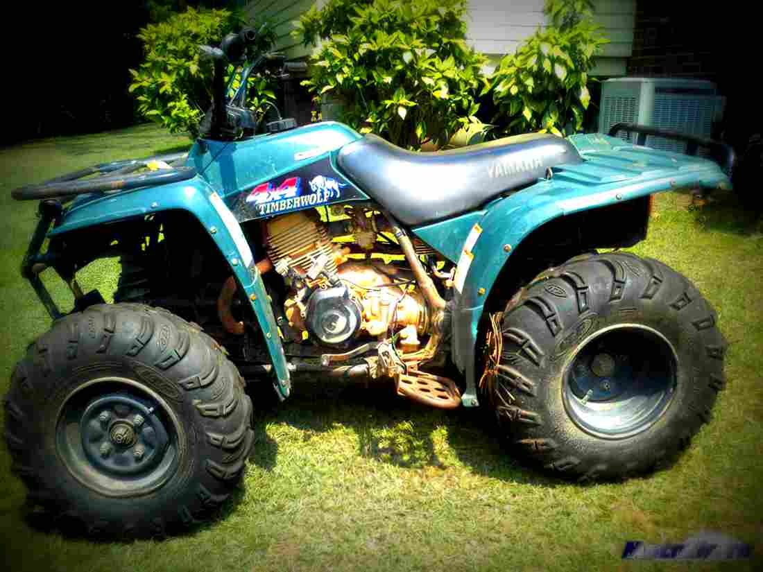Yamaha Timberwolf 4x4 2000 6 motorbike A4 Photo Print