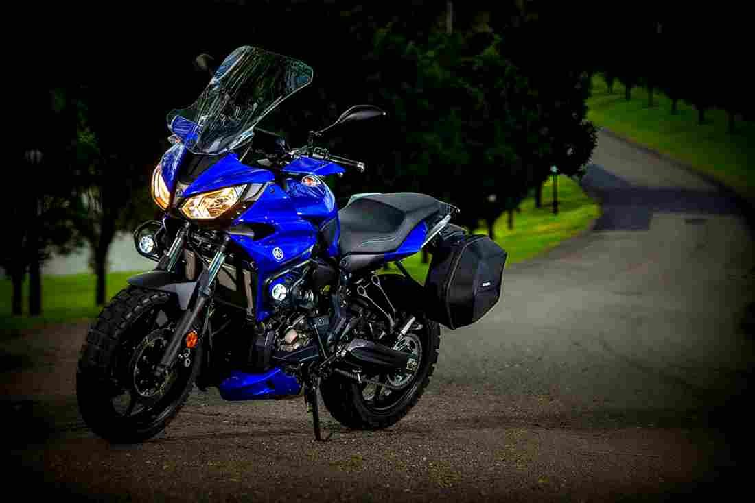 Yamaha Tracer 700 2017 2 motorbike A4 Photo Print