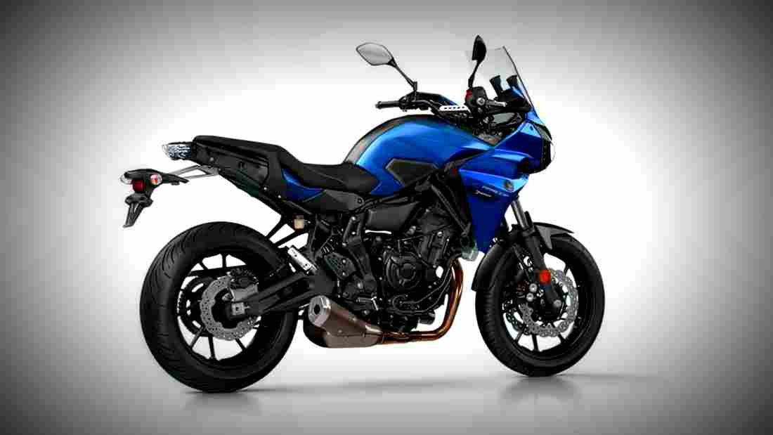 Yamaha Tracer 700 2018 1 motorbike A4 Photo Print