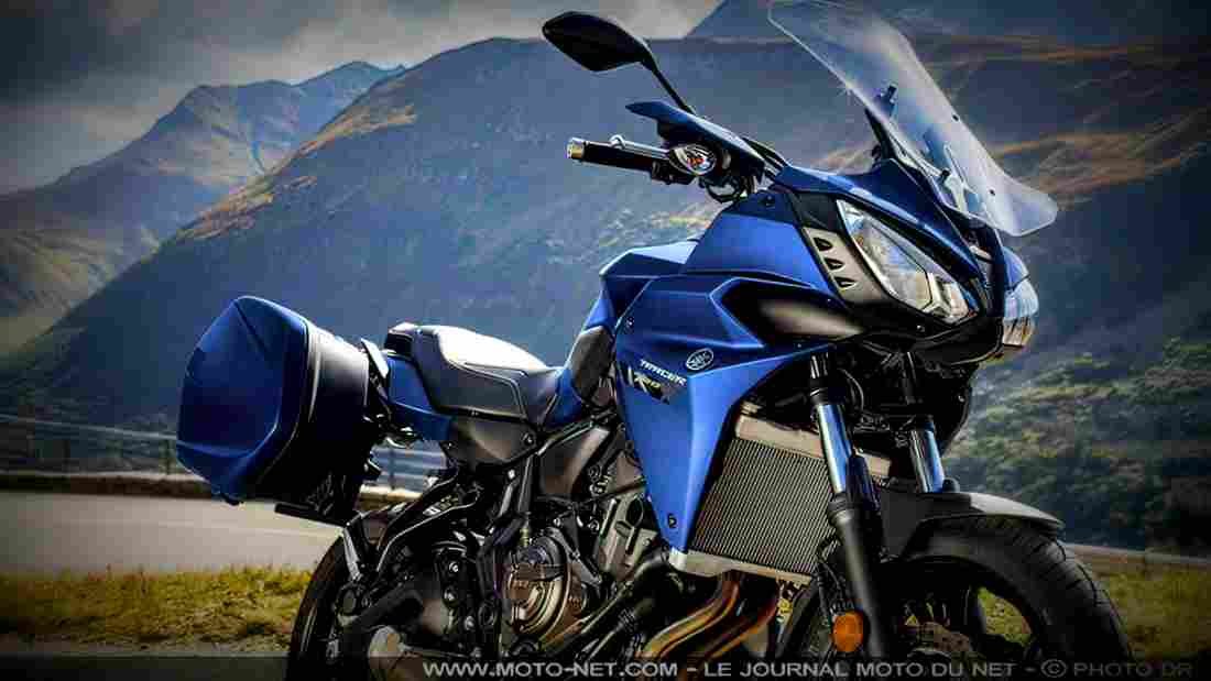 Yamaha Tracer 700 GT 2019 3 motorbike A4 Photo Print