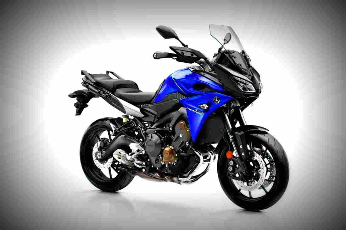 Yamaha Tracer 900 2017 3 motorbike A4 Photo Print