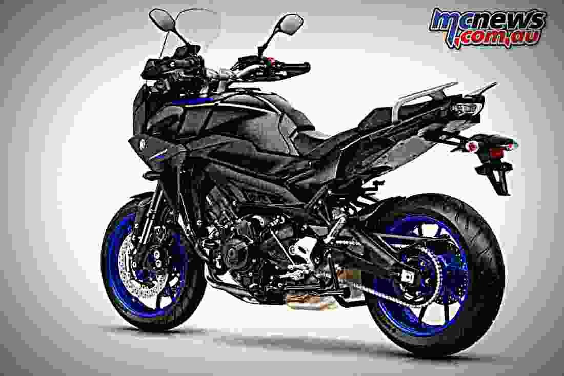 Yamaha Tracer 900 2018 1 motorbike A4 Photo Print