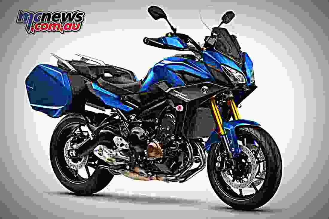 Yamaha Tracer 900 2018 4 motorbike A4 Photo Print