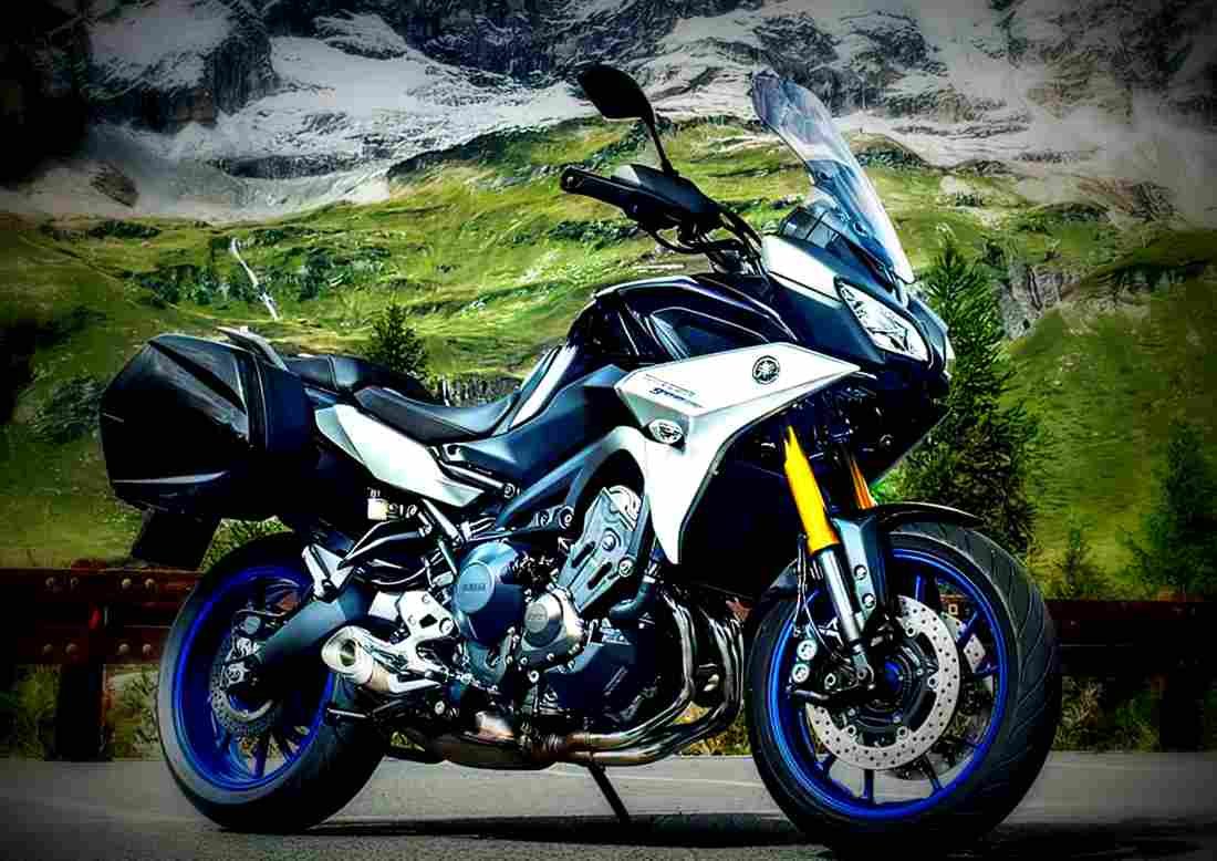 Yamaha Tracer 900 GT 2018 3 motorbike A4 Photo Print