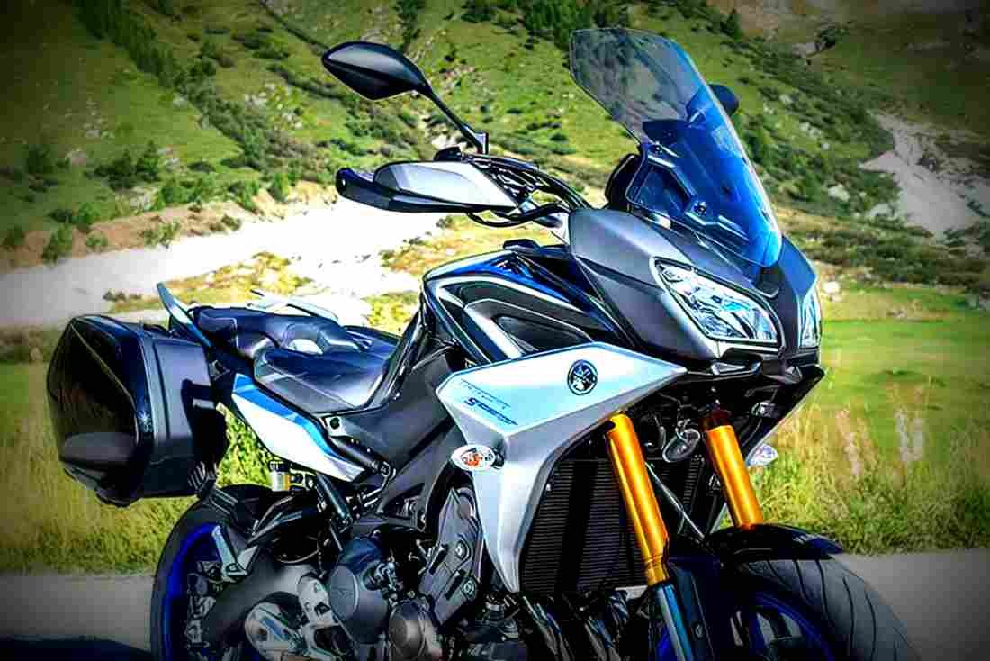 Yamaha Tracer 900 GT 2019 4 motorbike A4 Photo Print