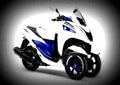 Yamaha Tricity 125cc 4 motorbike A4 Photo Print