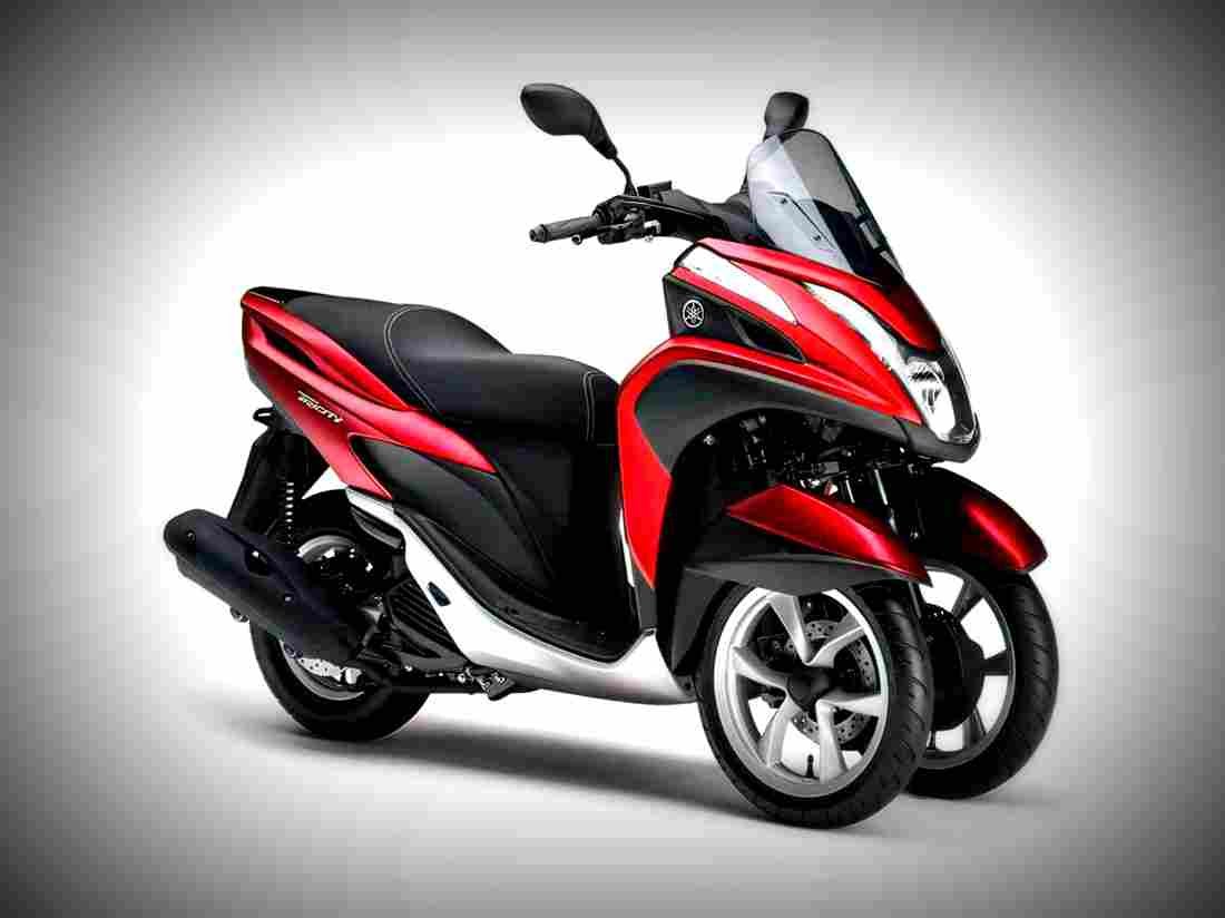 Yamaha Tricity 125cc ABS 1 motorbike A4 Photo Print