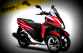 Yamaha Tricity 125cc ABS 6 motorbike A4 Photo Print