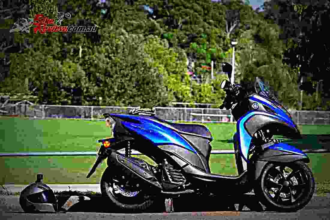 Yamaha Tricity 155 2018 2 motorbike A4 Photo Print