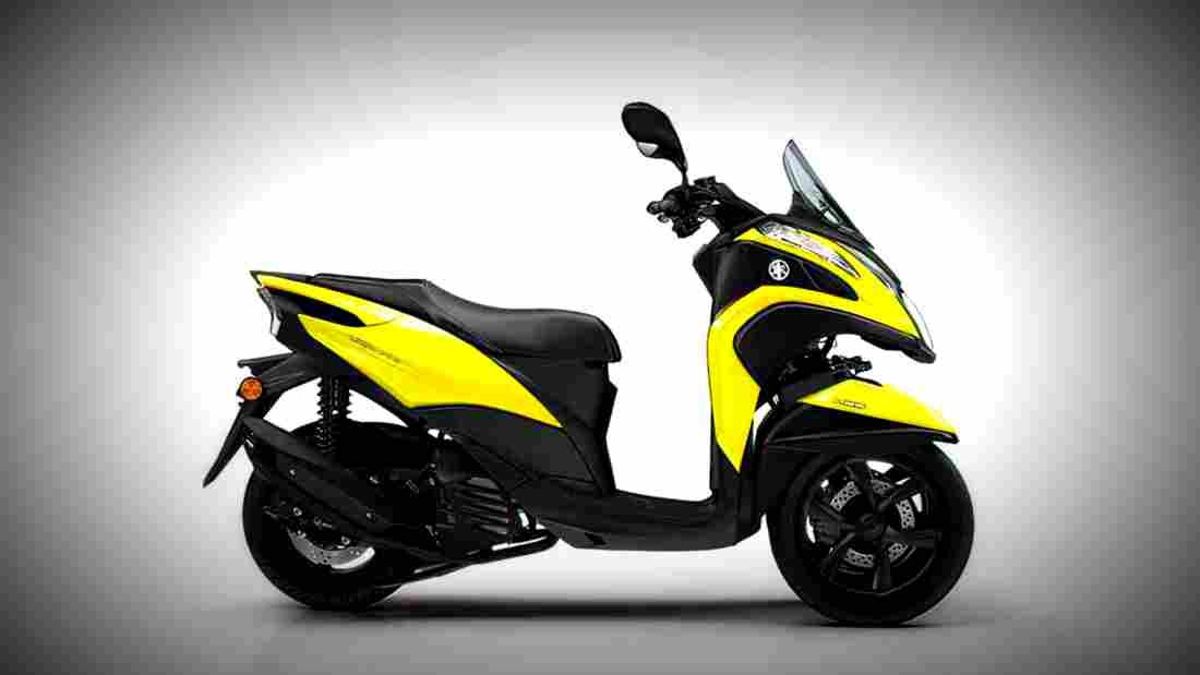 Yamaha Tricity 2017 1 motorbike A4 Photo Print