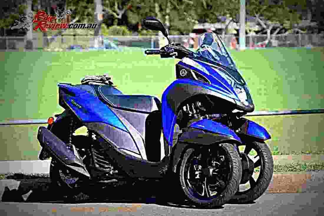 Yamaha Tricity 2018 1 motorbike A4 Photo Print