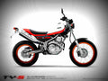 Yamaha Tricker 250 Tricker 250 3 motorbike A4 Photo Print