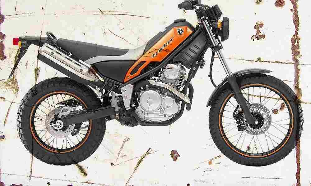 Yamaha Tricker XG250 2005 Aged Vintage A4 Photo Print