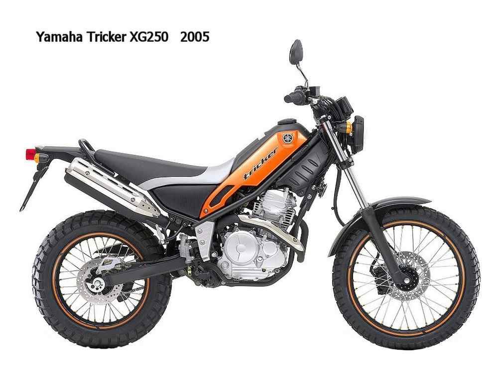 Yamaha Tricker XG250 2005 motorbike A4 Photo Print