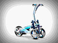Yamaha Tritown 2018 3 motorbike A4 Photo Print
