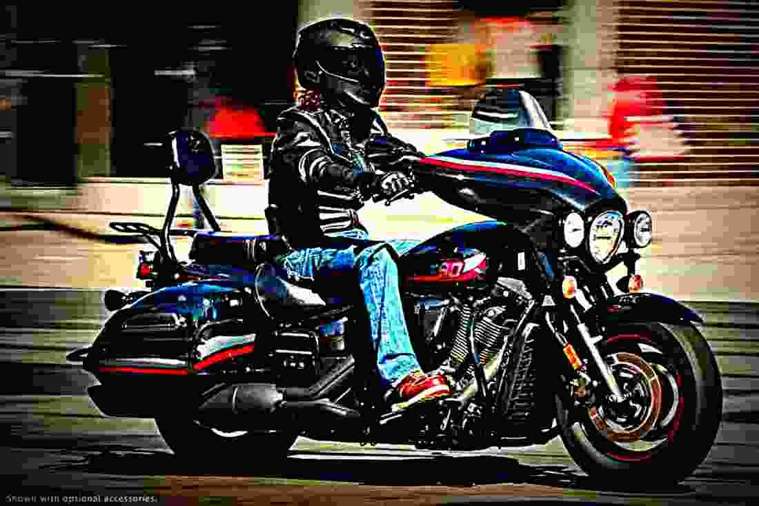 Yamaha V Star 1300 Deluxe 2017 4 motorbike A4 Photo Print