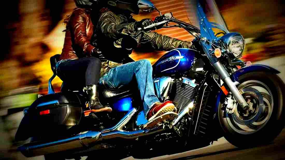 Yamaha V Star 1300 Tourer 2018 4 motorbike A4 Photo Print
