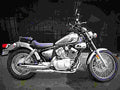 Yamaha V Star 250 2017 3 motorbike A4 Photo Print