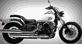 Yamaha V Star 650 Custom 2017 1 motorbike A4 Photo Print