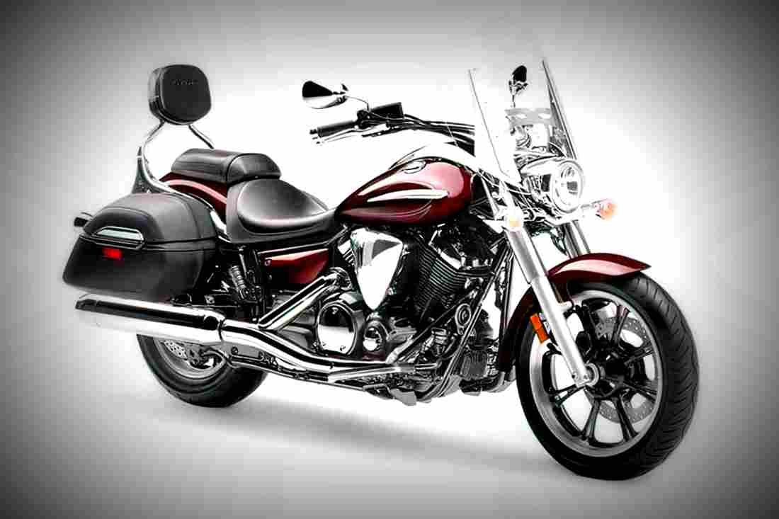 Yamaha V Star 950 2017 2 motorbike A4 Photo Print