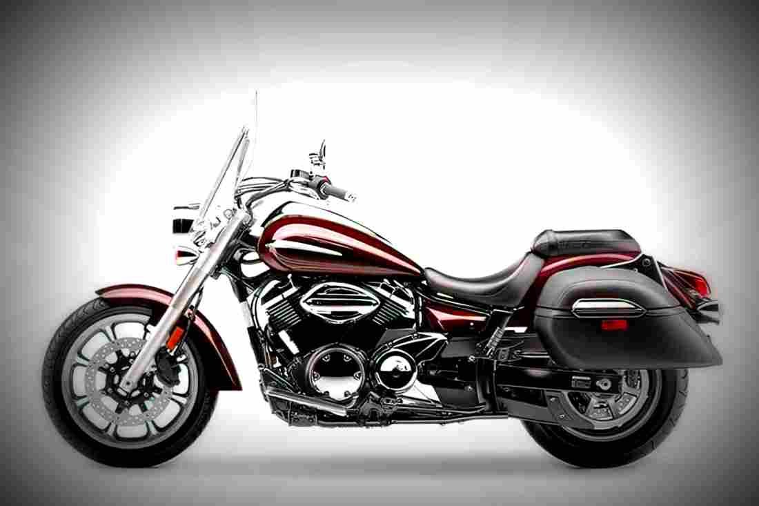Yamaha V Star 950 Tourer 2017 1 motorbike A4 Photo Print