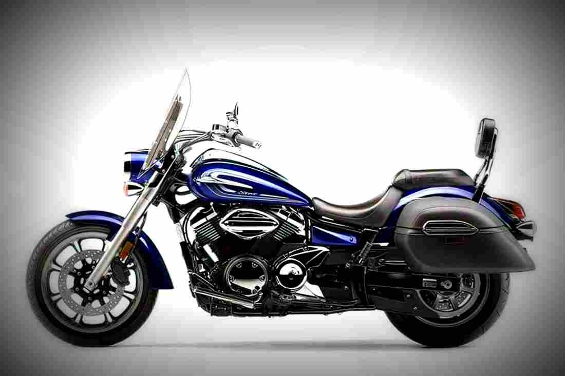 Yamaha V Star 950 Tourer 2018 4 motorbike A4 Photo Print