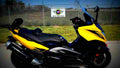 Yamaha V max 500 500cc 4 motorbike A4 Photo Print