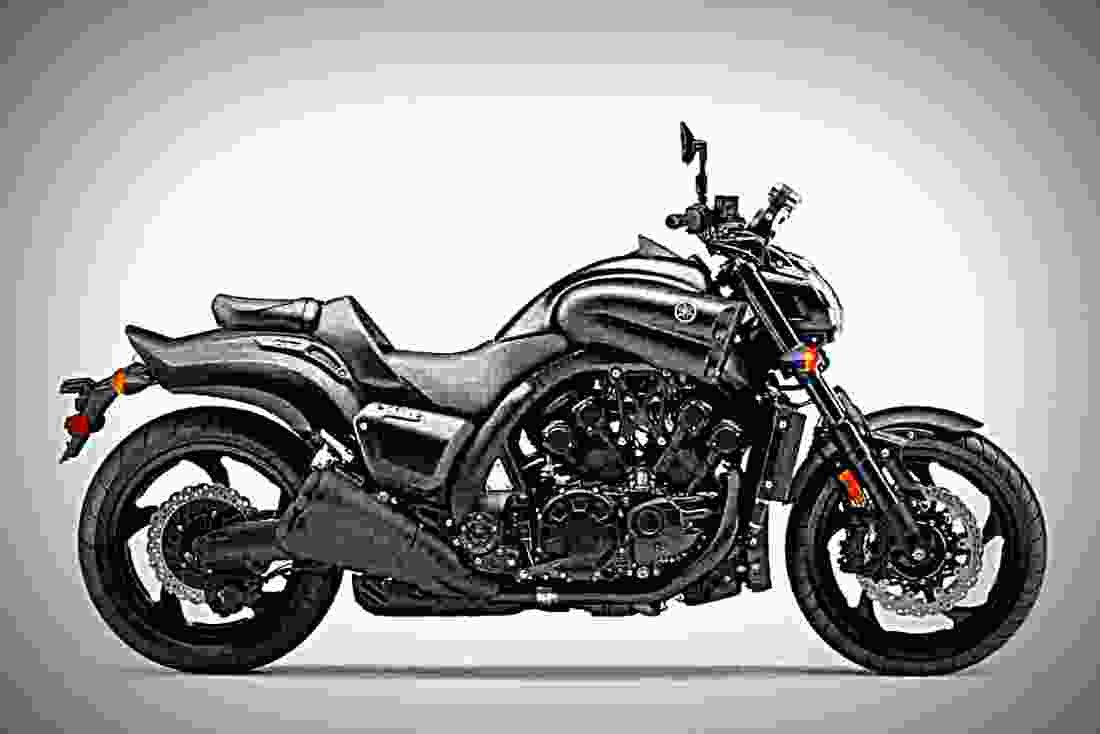 Yamaha VMAX 2017 4 motorbike A4 Photo Print