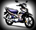 Yamaha Vega 2018 3 motorbike A4 Photo Print