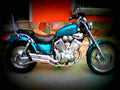 Yamaha Venture 500 2001 4 motorbike A4 Photo Print