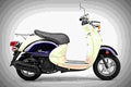 Yamaha Vino Classic 2017 1 motorbike A4 Photo Print