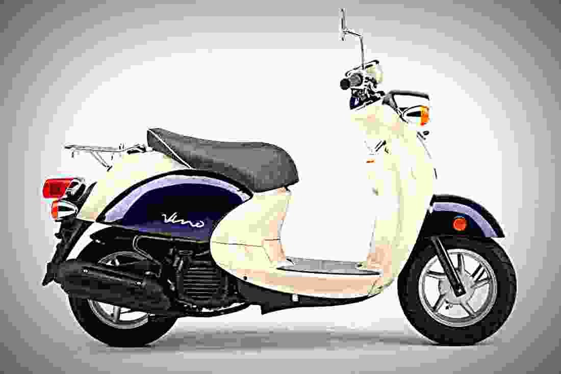 Yamaha Vino Classic 2017 1 motorbike A4 Photo Print