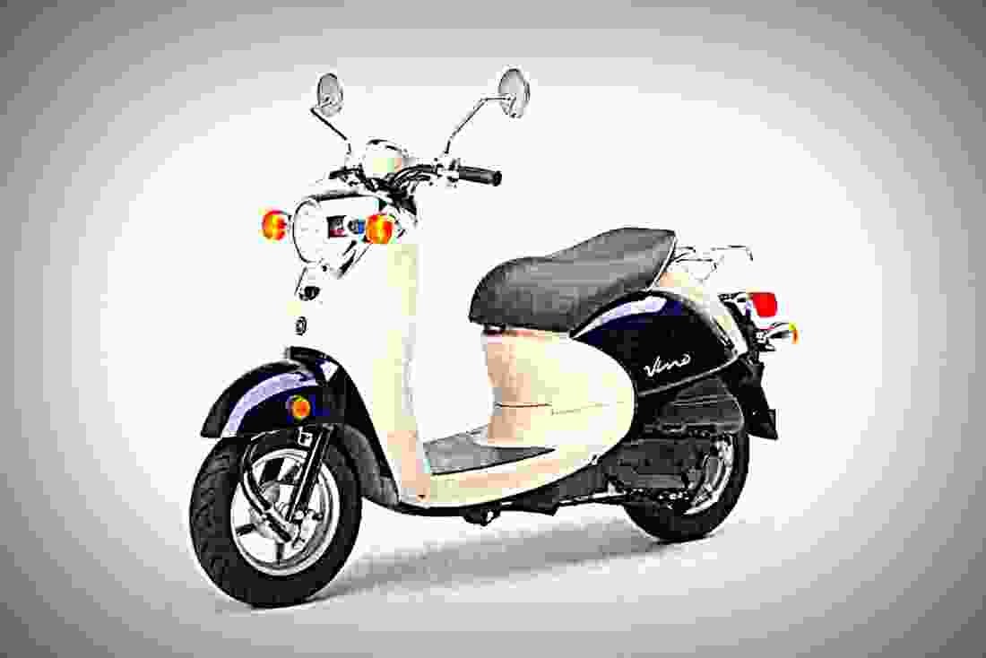 Yamaha Vino Classic 2017 3 motorbike A4 Photo Print