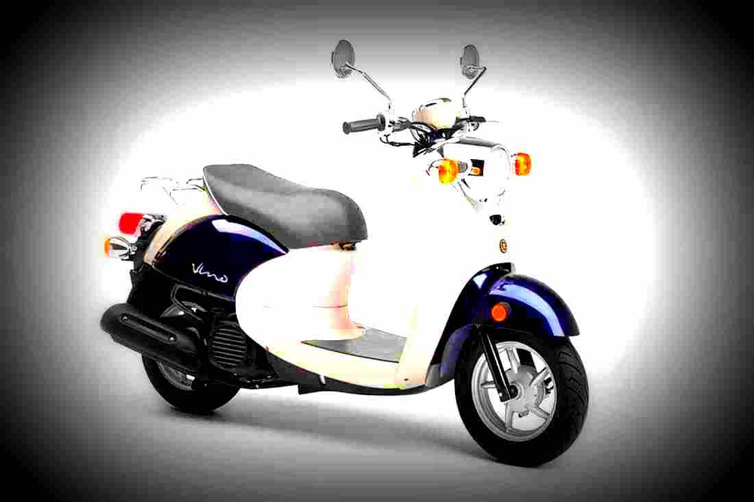 Yamaha Vino Classic 2017 4 motorbike A4 Photo Print
