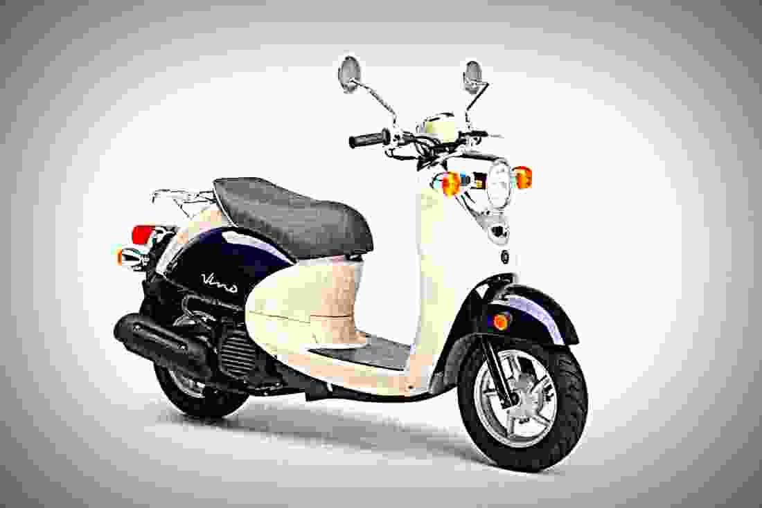 Yamaha Vino Classic 2018 2 motorbike A4 Photo Print