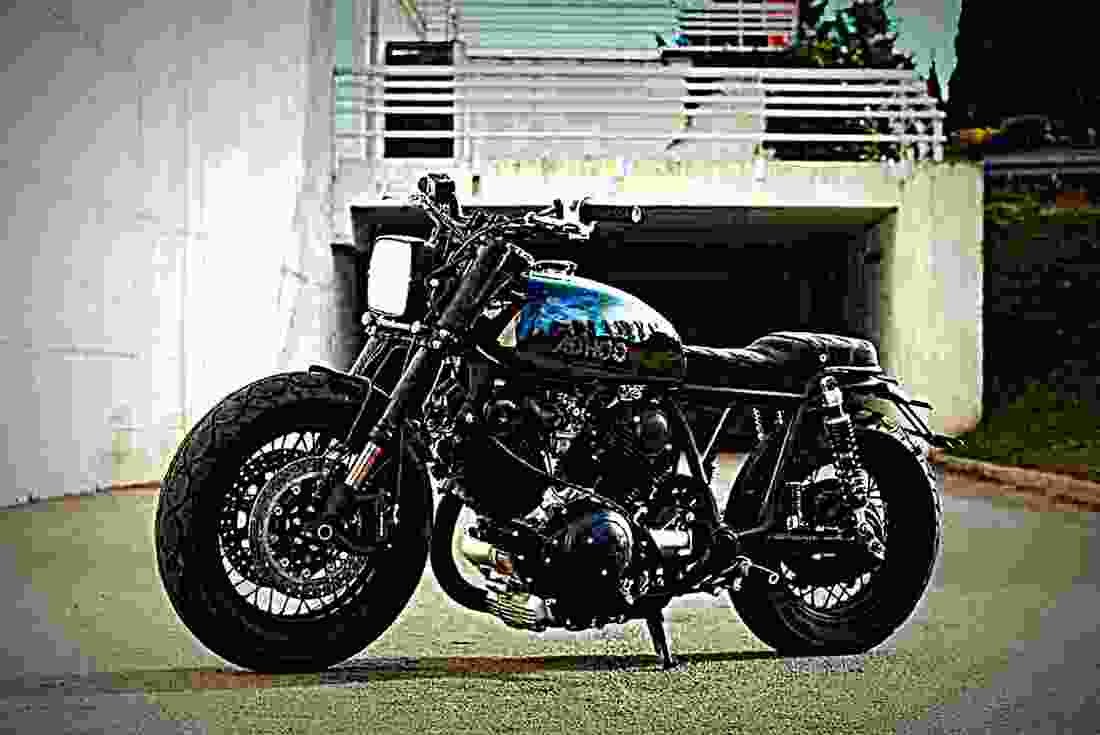 Yamaha Virago 2017 2 motorbike A4 Photo Print