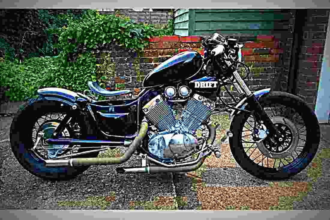 Yamaha Virago 2017 4 motorbike A4 Photo Print