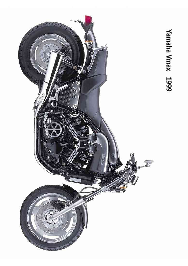 Yamaha Vmax 1999 A4 Photo Print