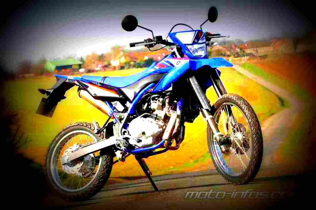 Yamaha WR 125 R WR 125 R 5 motorbike A4 Photo Print