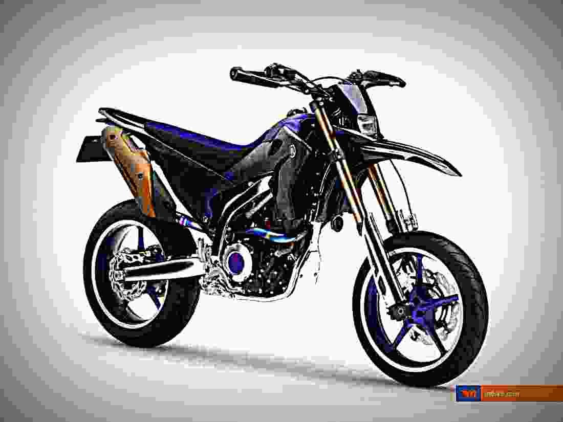 Yamaha WR 250 X WR 250 X 3 motorbike A4 Photo Print