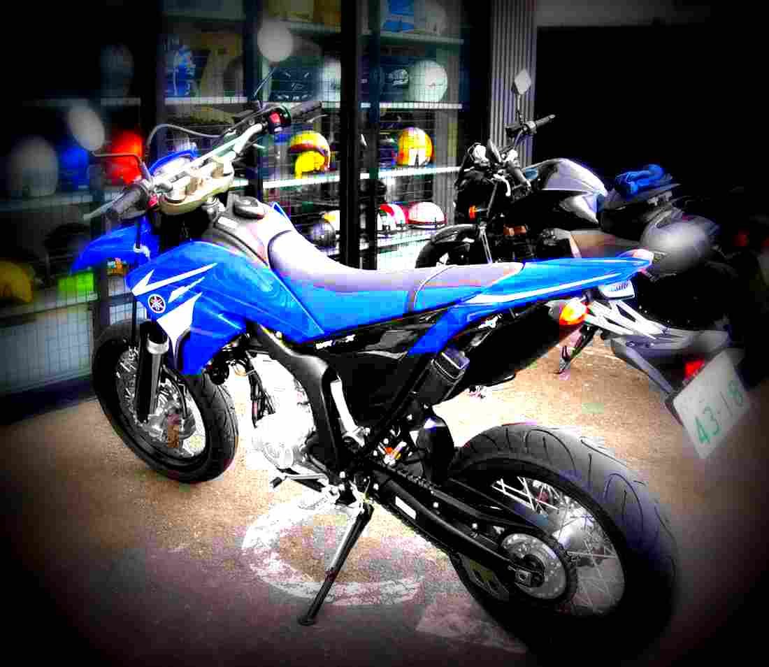 Yamaha WR 250 X WR 250 X 5 motorbike A4 Photo Print