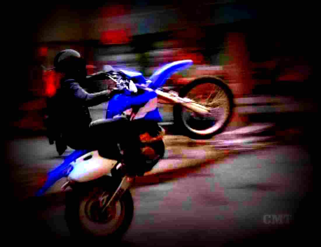 Yamaha WR 400 F 2000 2 motorbike A4 Photo Print